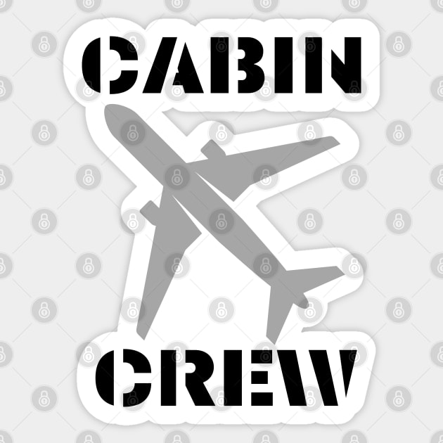 Cabin Crew (Flight Attendant) Sticker by Jetmike